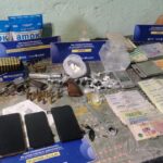 Secuestraron cocaína, armas, dinero y un auto en Catriló