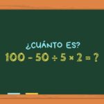 ¿Cuánto es 100 – 50 ÷ 5 × 2? El cálculo matemático que parece simple a primera vista, pero que pocos pueden resolver