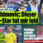 Así fue la reacción de los diarios de Alemania a la eliminación de su selección ante Paraguay