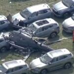 Dos helicópteros chocaron entre sí y se estrellaron en Río de Janeiro: murieron los seis ocupantes