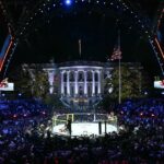 Donald Trump celebró su cumpleaños 80 con peleas de UFC en la Casa Blanca tras anunciar un acuerdo con Irán