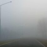 Santa Rosa bajo un espeso manto blanco: la neblina se instala