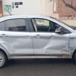 Un motociclista lesionado tras chocar con un auto en Santa Rosa