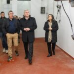 Ziliotto recorrió el nuevo frigorífico en Winifreda