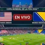 A qué hora de EE.UU. juegan USA vs. Bosnia-Herzegovina, hoy: transmisión en vivo del Mundial 2026 desde California