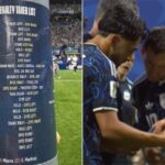 Los argentinos encontraron la botella del arquero de Inglaterra con indicaciones para una potencial definición por penales