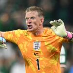 Jordan Pickford, arquero de Inglaterra, sobre el partido contra la selección: “Estamos listos para cualquier cosa”