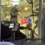 Motochorros intentaron robar una moto y desataron una balacera y persecución en plena avenida en Lanús