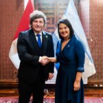 Milei asistió a la jura de Keiko Fujimori como presidenta de Perú y no tuvo contacto con la delegación de Brasil