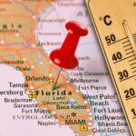 Se viene el polvo del Sahara y suben las temperaturas con neblina en Florida
