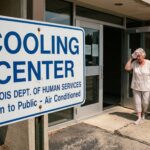 Calor peligroso en Illinois: Pritzker anuncia los centros de enfriamiento en el estado