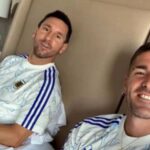 Messi y De Paul mostraron cómo empezaron el día después de vencer a Inglaterra y un detalle ilusionó a todos