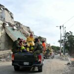 Escombros, olor a muerte y mensajes desesperados en las paredes: las marcas de la tragedia en La Guaira