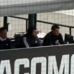 Se conoció la primera imagen de Messi tras su llegada a Rosario: apareció en la tribuna de Leones, su club del ascenso