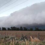 Emitieron alertas por nieve, lluvias y fuertes vientos en varias provincias de la región