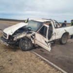 Cazadres Furtivos provocaron un siniestro vial en la RP1.