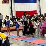 La Gimnasia Artística de Estudiantil en lo mas alto, volvio a ser sede de un Torneo Federativo, reunió a mas 600 gimnastas.