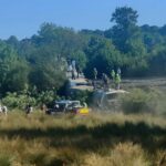 Un tren de pasajeros descarriló y volcó en el sur de Inglaterra