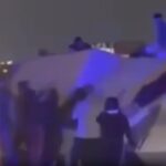 Saquearon la mercadería de un camión que volcó en la autopista Córdoba-Rosario