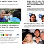 Así reaccionaron los diarios del mundo a la muerte de Jorge Messi, el padre de Lionel: “Clave en su camino a la cima”